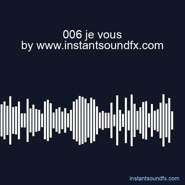 006 je vous image
