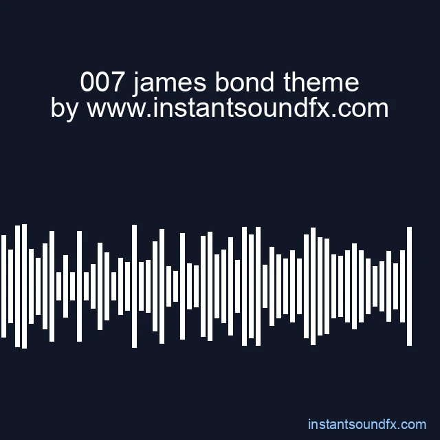 007 james bond theme image