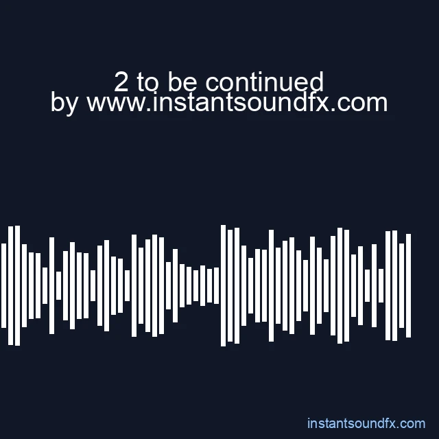 2 to be continued image