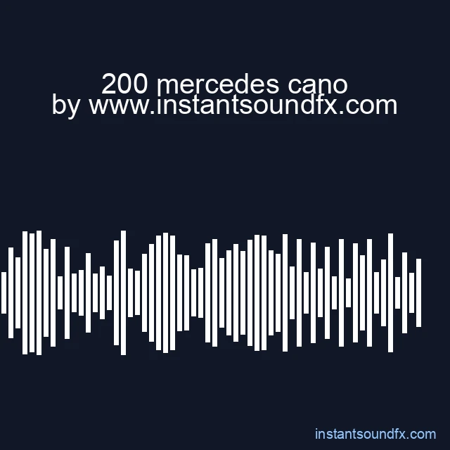200 mercedes cano image