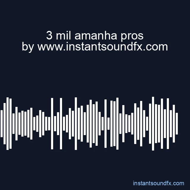 3 mil amanha pros image