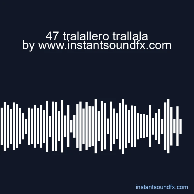 47 tralallero trallala image