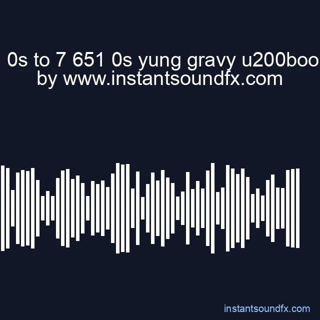 51 0s to 7 651 0s yung gravy u200boops image