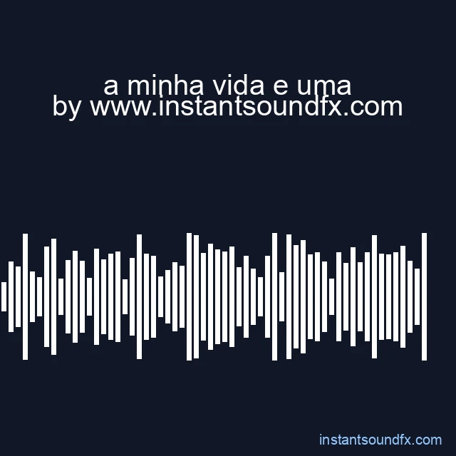 a minha vida e uma image