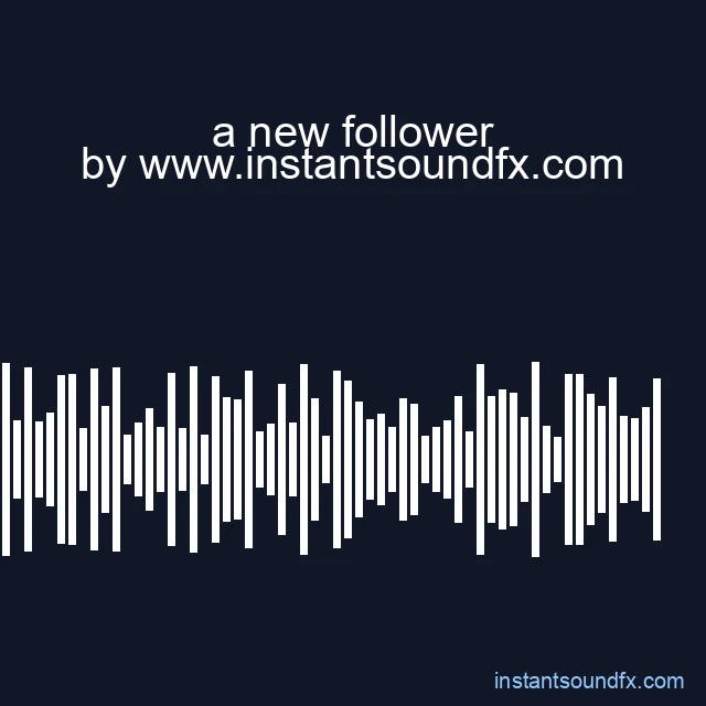 a new follower image