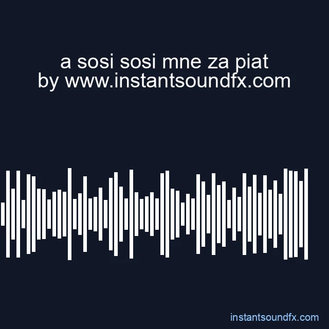 a sosi sosi mne za piat image