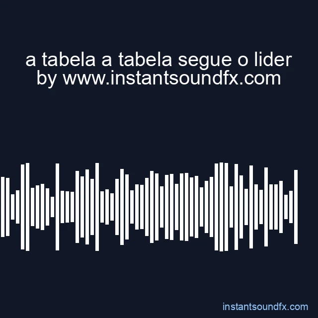 a tabela a tabela segue o lider image