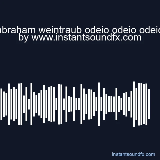 abraham weintraub odeio odeio odeio image