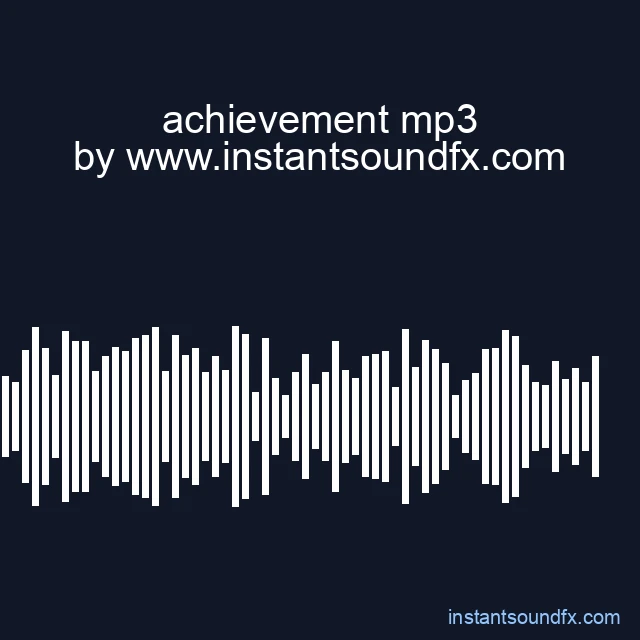 achievement mp3 image