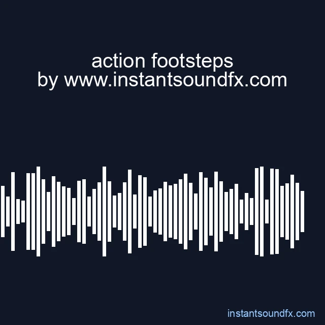 action footsteps image