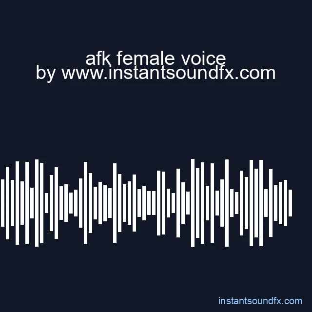 afk female voice image