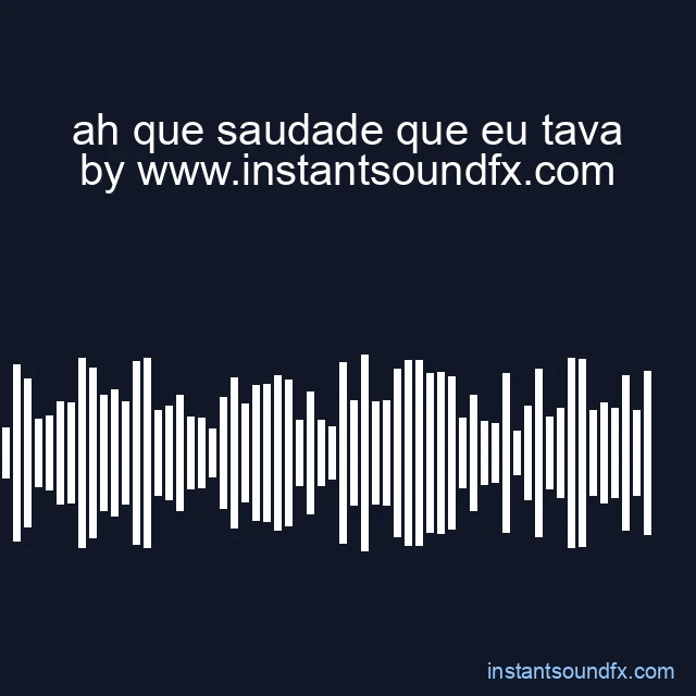 ah que saudade que eu tava image