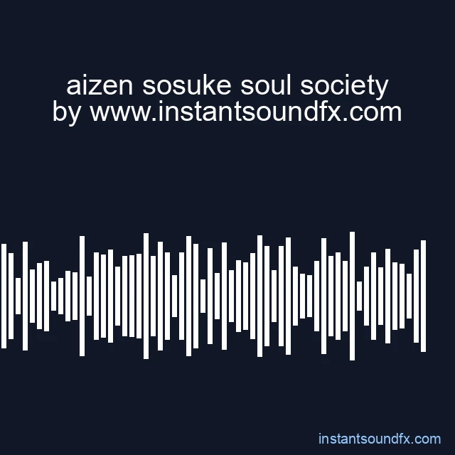 aizen sosuke soul society image
