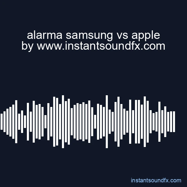 alarma samsung vs apple image