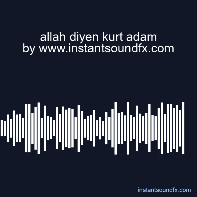 allah diyen kurt adam image