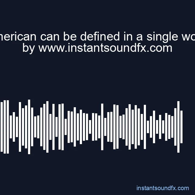american can be defined in a single word image
