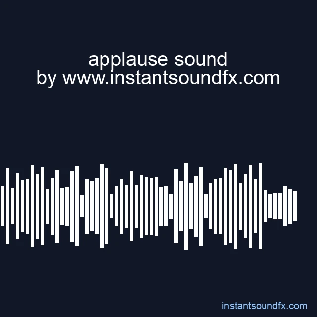 applause sound image