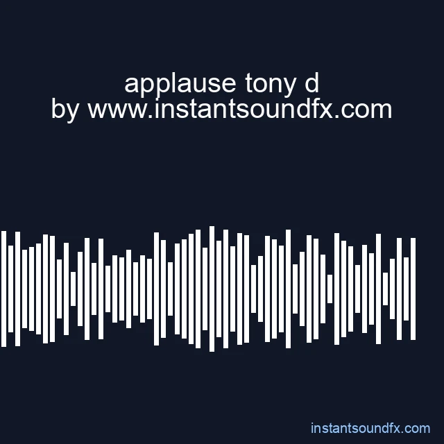 applause tony d image