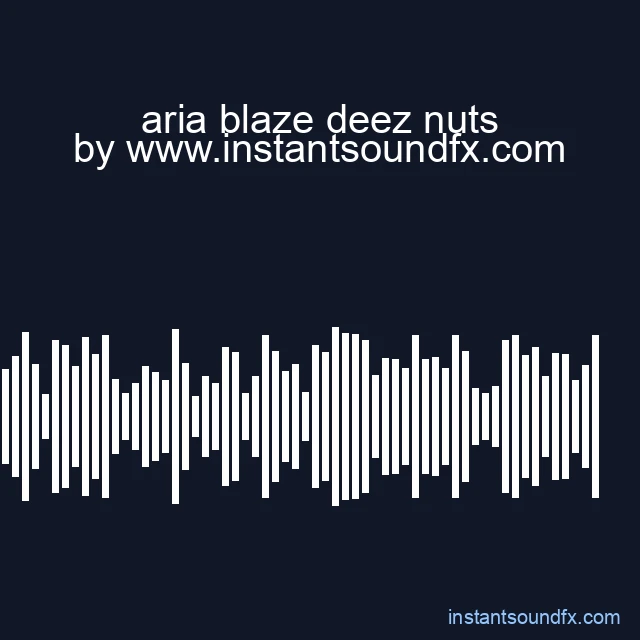 aria blaze deez nuts image