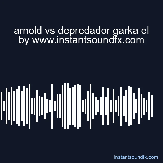 arnold vs depredador garka el image