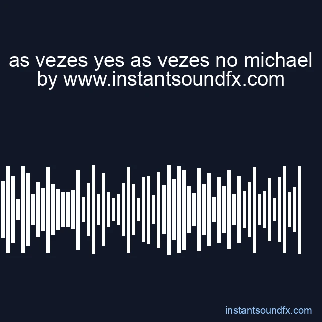 as vezes yes as vezes no michael image