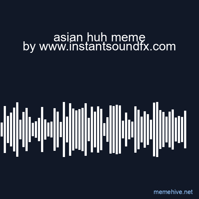 asian huh meme image