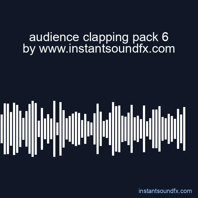 audience clapping pack 6 image