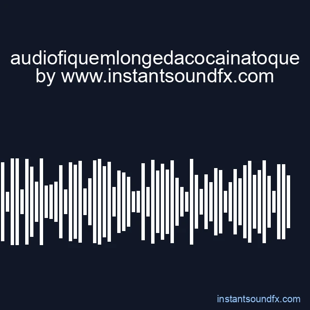 audiofiquemlongedacocainatoque image