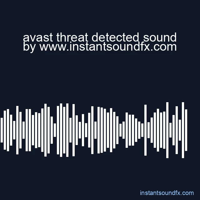 avast threat detected sound image