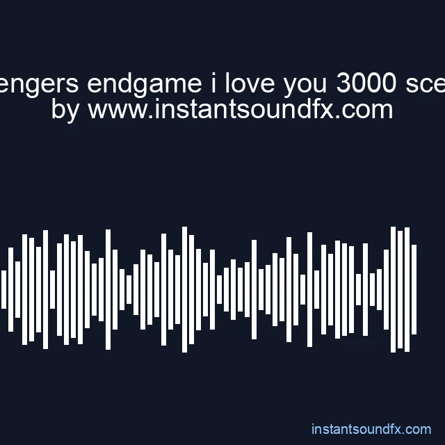 avengers endgame i love you 3000 scene image