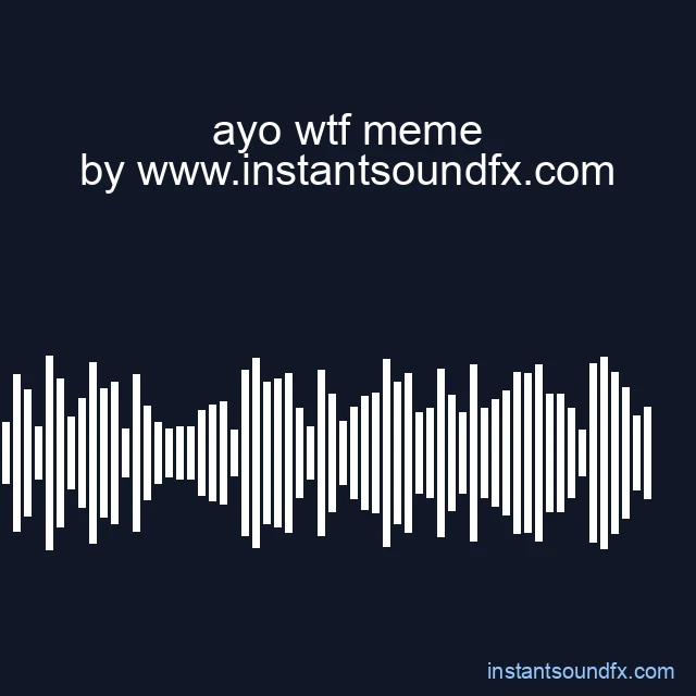 ayo wtf meme image