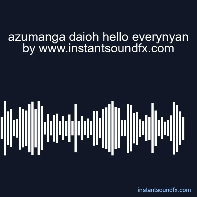 azumanga daioh hello everynyan image