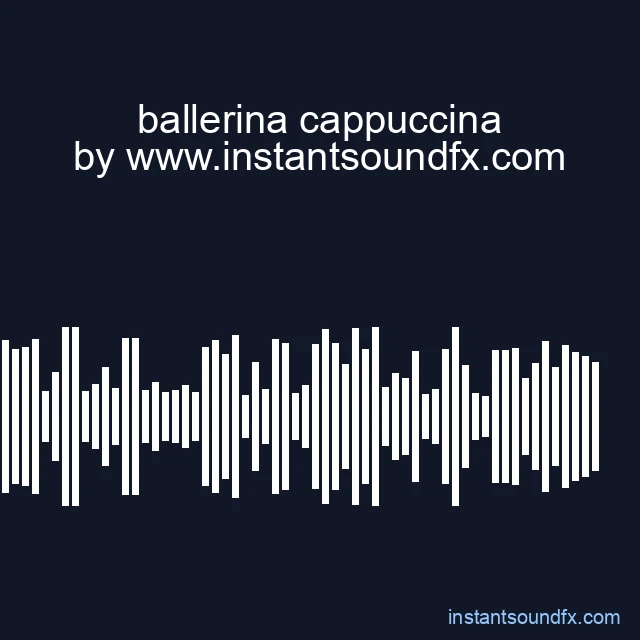 ballerina cappuccina image