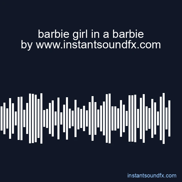 barbie girl in a barbie image