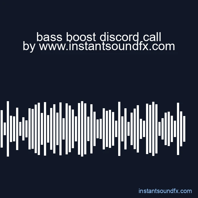 bass boost discord call image