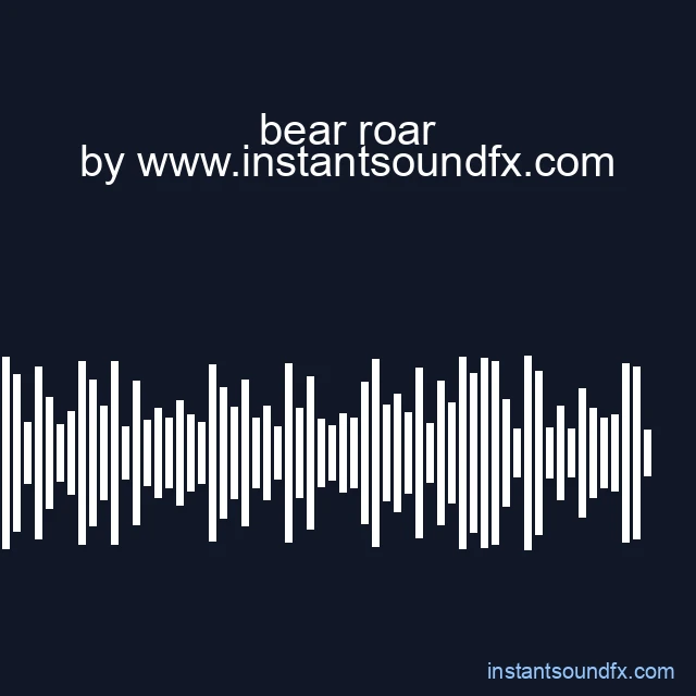 bear roar image