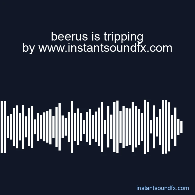 beerus is tripping image
