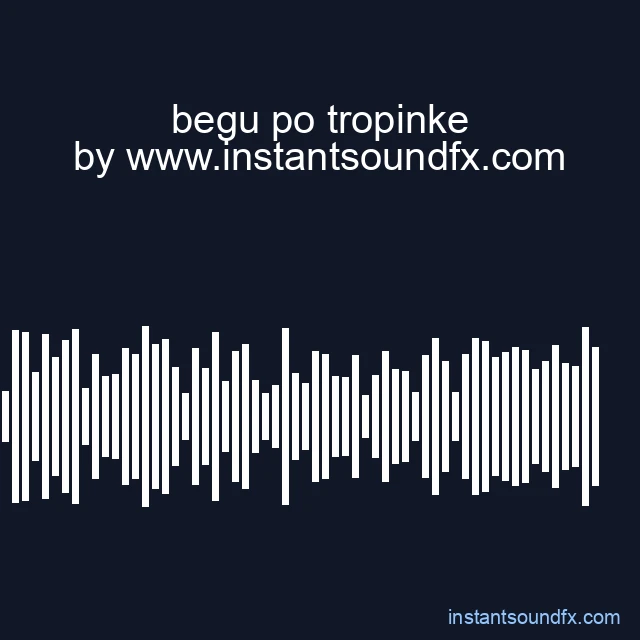 begu po tropinke image