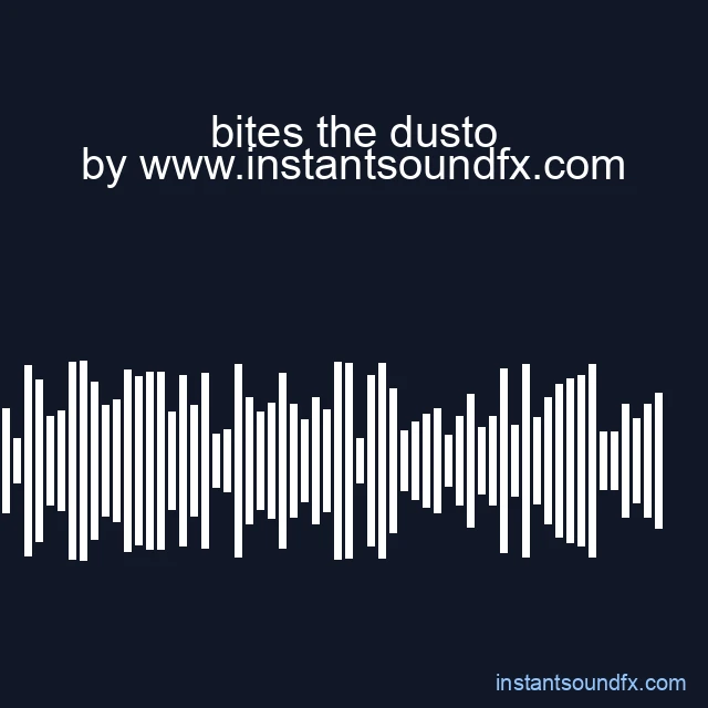 bites the dusto image