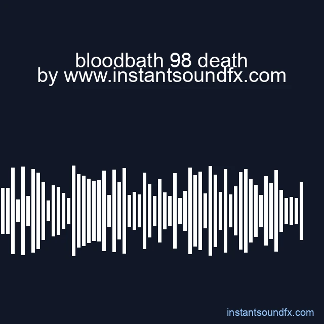 bloodbath 98 death image