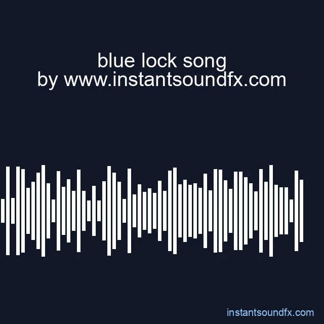 blue lock song image