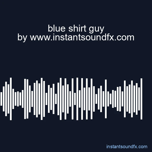 blue shirt guy image
