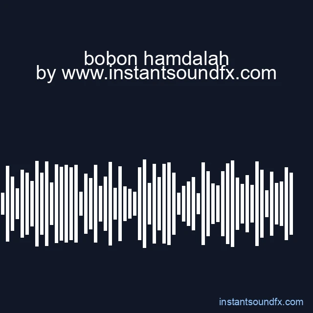 bobon hamdalah image