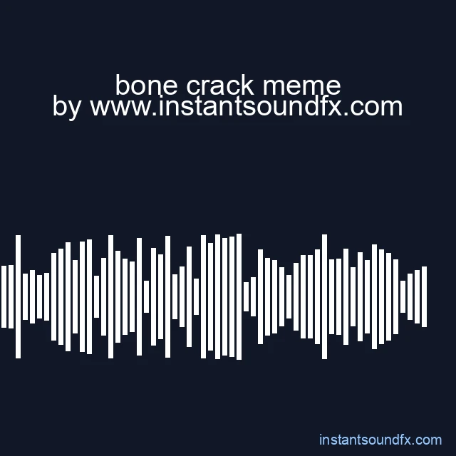 bone crack meme image