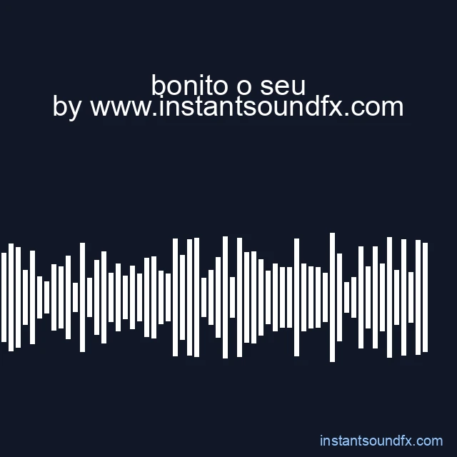 bonito o seu image