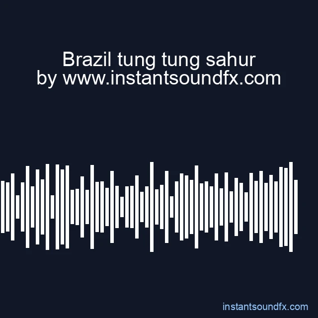 Brazil tung tung sahur image