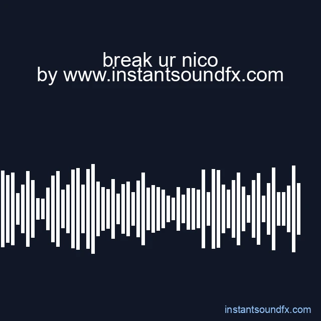 break ur nico image