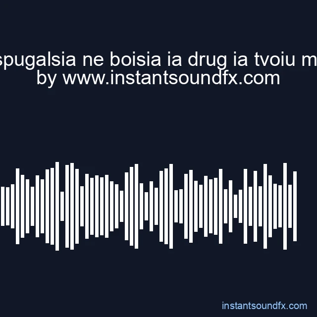bu ispugalsia ne boisia ia drug ia tvoiu mamu image