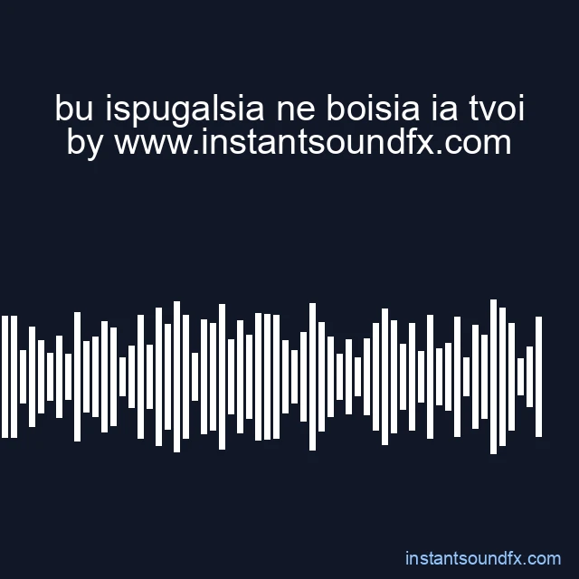 bu ispugalsia ne boisia ia tvoi image