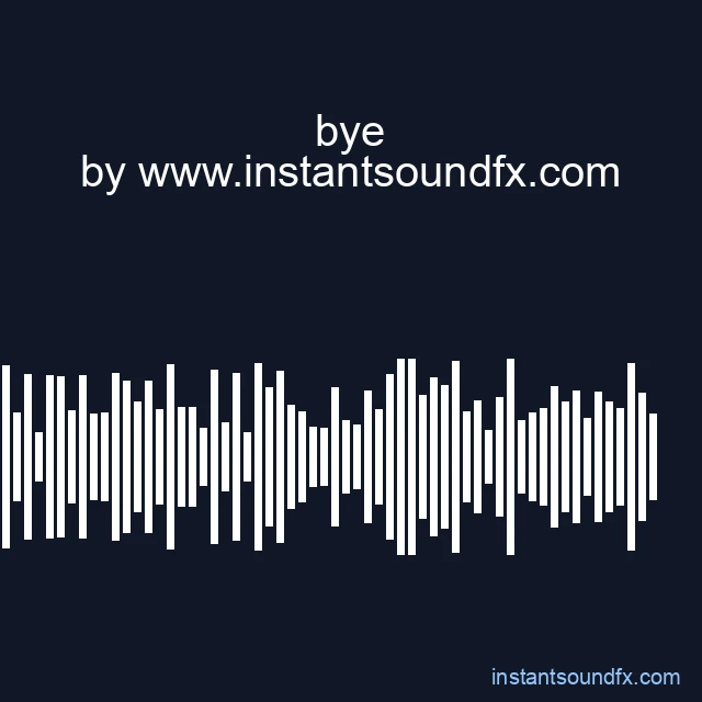 bye image